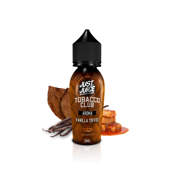 Just Juice Vanilla Toffee Flavour Shot 20/60ml - Χονδρική